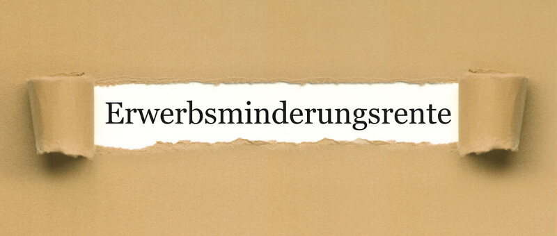 Eerwerbsminderungsrente im Ausland