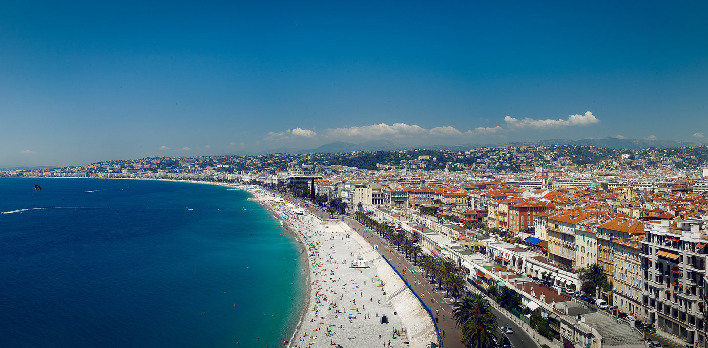 Den Ruhestand in Nizza genießen (Frankreich)