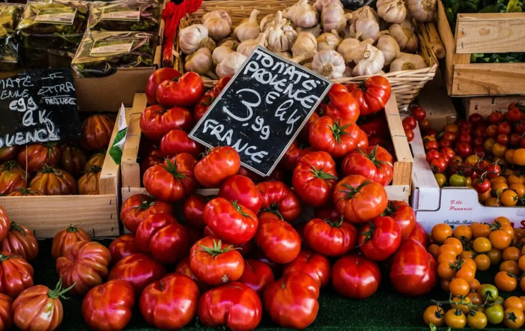 Tomaten - auf dem Markt in der Provence