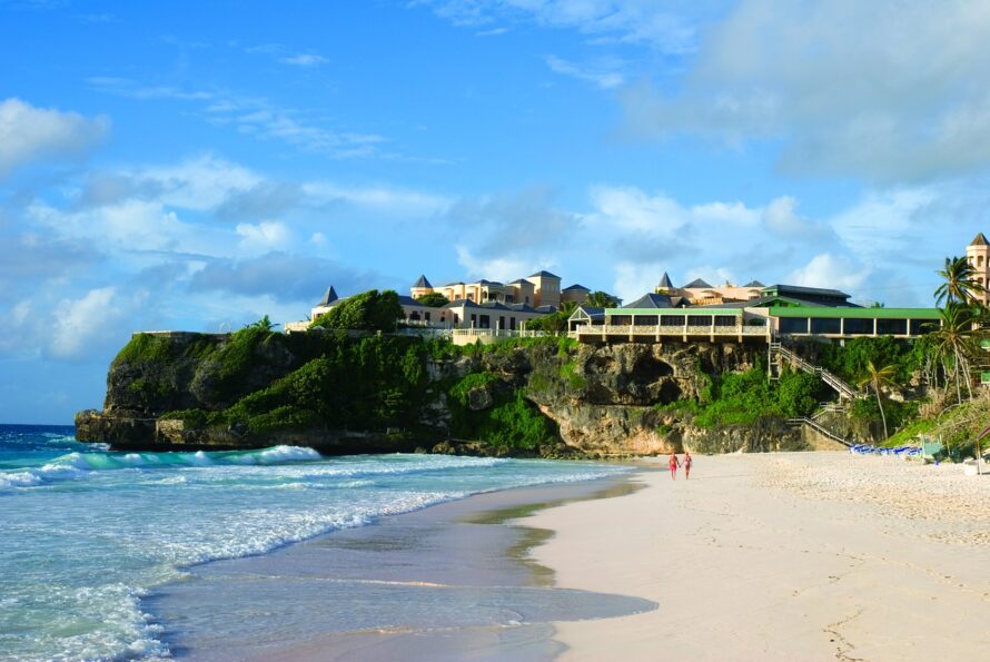 Am Strand von Barbados