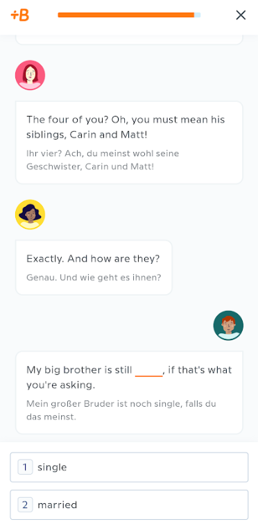 Dialogübung (Babbel)