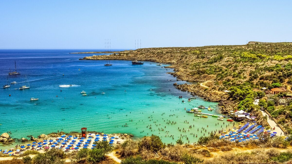 Konnos Bucht auf Zypern