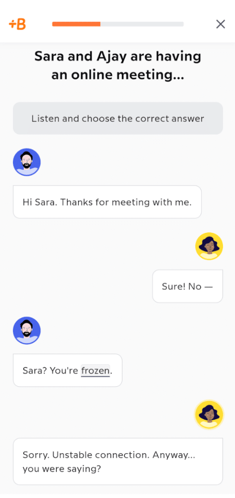 Dialogübung